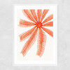 Vintage Starfish 1 Narrow White Frame