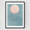 Fly Away Narrow Black Frame