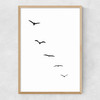Heavenly Creatures Narrow Oak Frame