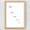 Heavenly Creatures Wide Oak Frame