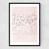 Moving On (Pink) Narrow Black Frame