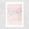 Moving On (Pink) Narrow White Frame