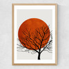 Warm Winter Medium Oak Frame