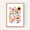 Flower Chart White