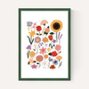 Flower Chart White