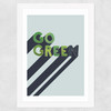 Go Green Wide White Frame