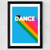 Let's Dance by ShowMeMars Wide Black Frame