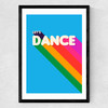 Let's Dance by ShowMeMars Medium Black Frame