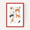 Woodland animals