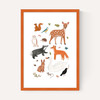 Woodland animals
