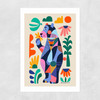 Bear by Rachel Lee Unframed Print