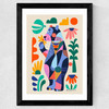 Bear by Rachel Lee Wide Black Frame