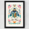 Be Kind Wide Black Frame