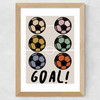 Goal! Wide Oak Frame