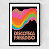 Discoteca Paradiso Narrow Black Frame