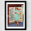 Party Prep Wide Black Frame