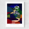 Sefton Park Medium White Frame