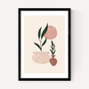 Muted Mauve Leaves