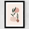 Muted Mauve Leaves