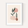 Muted Mauve Leaves