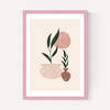 Muted Mauve Leaves