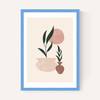 Muted Mauve Leaves