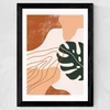 Abstract Monstera