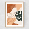 Abstract Monstera