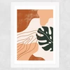 Abstract Monstera