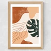 Abstract Monstera