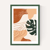 Abstract Monstera