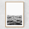 Minimalist Ocean Narrow Oak Frame
