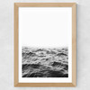 Minimalist Ocean Wide Oak Frame