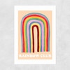 Rainbow Club Unframed Print