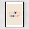 Positive Energy Narrow Black Frame