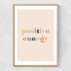 Positive Energy Narrow Oak Frame