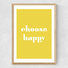 Choose Happy Medium Oak Frame
