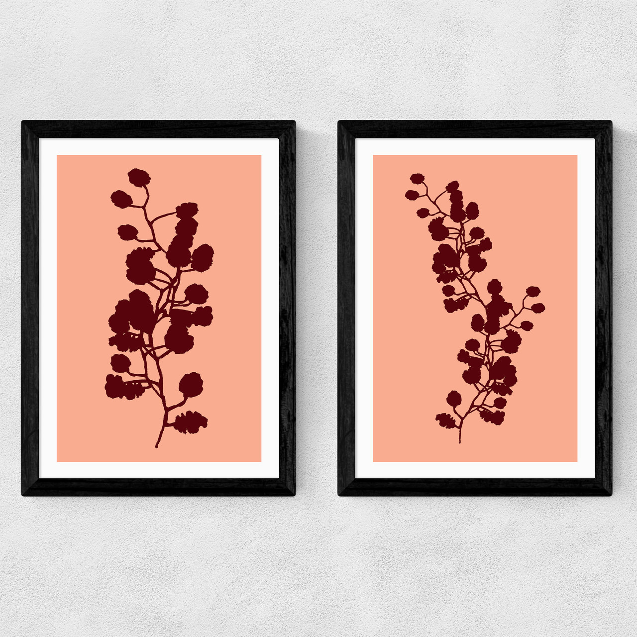 Floral Silhouette Set