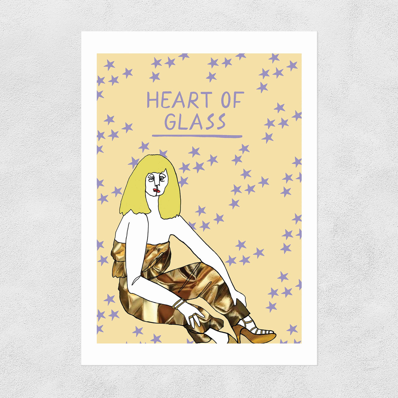 Heart of Glass Unframed Print