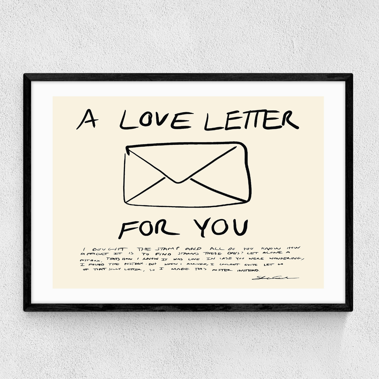 Love Letter by Stephie Cardona - Art Print - East End Prints