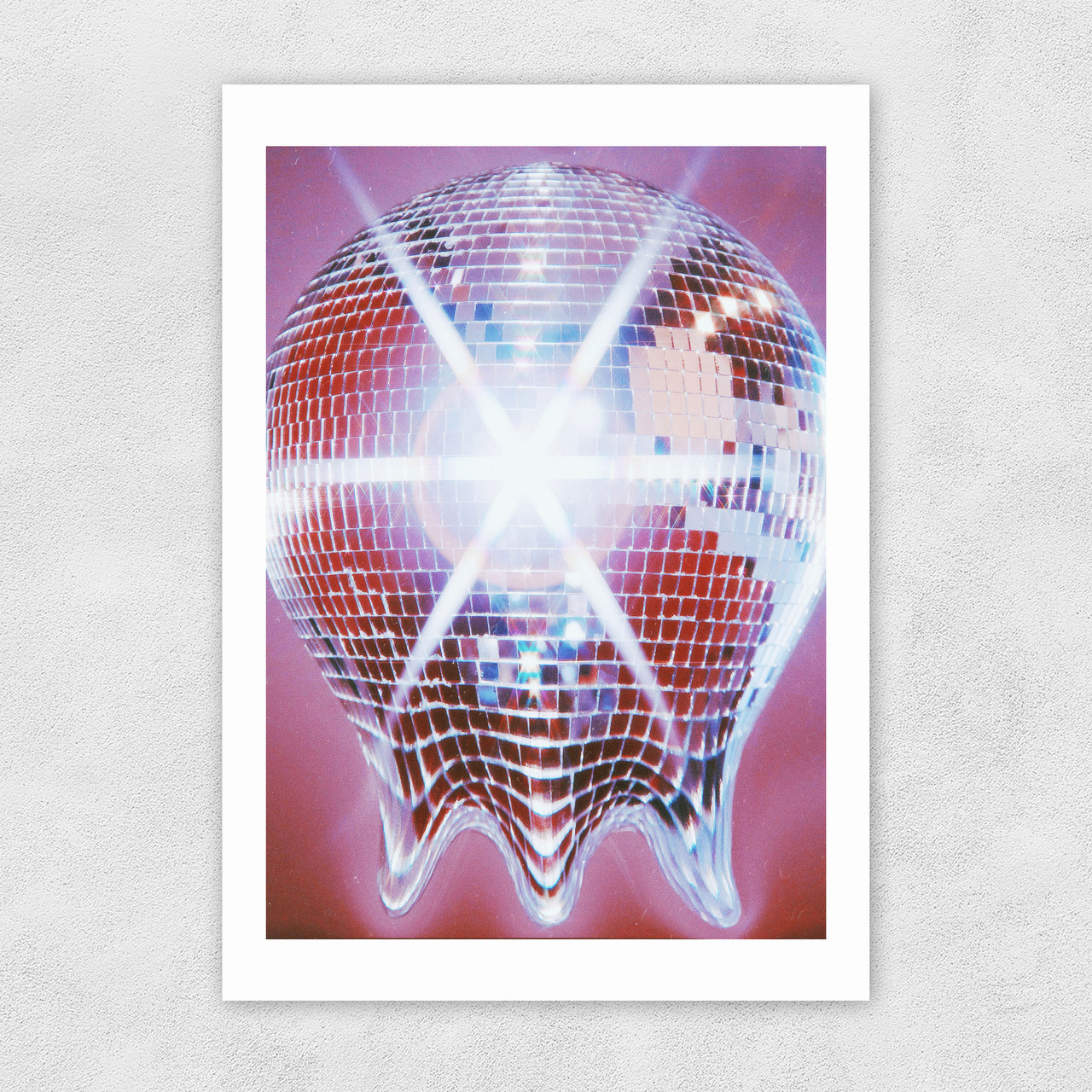 Melting Disco Ball by Sammy Hearn