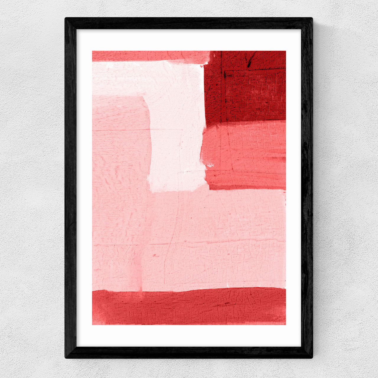 base II art print by dan hobday in black frame
