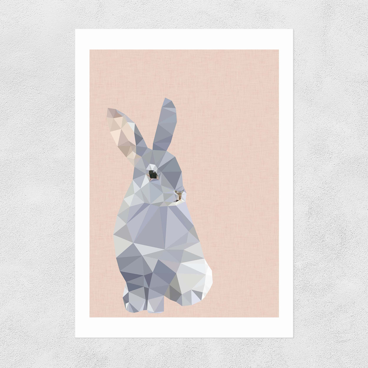 Rabbit Unframed Print