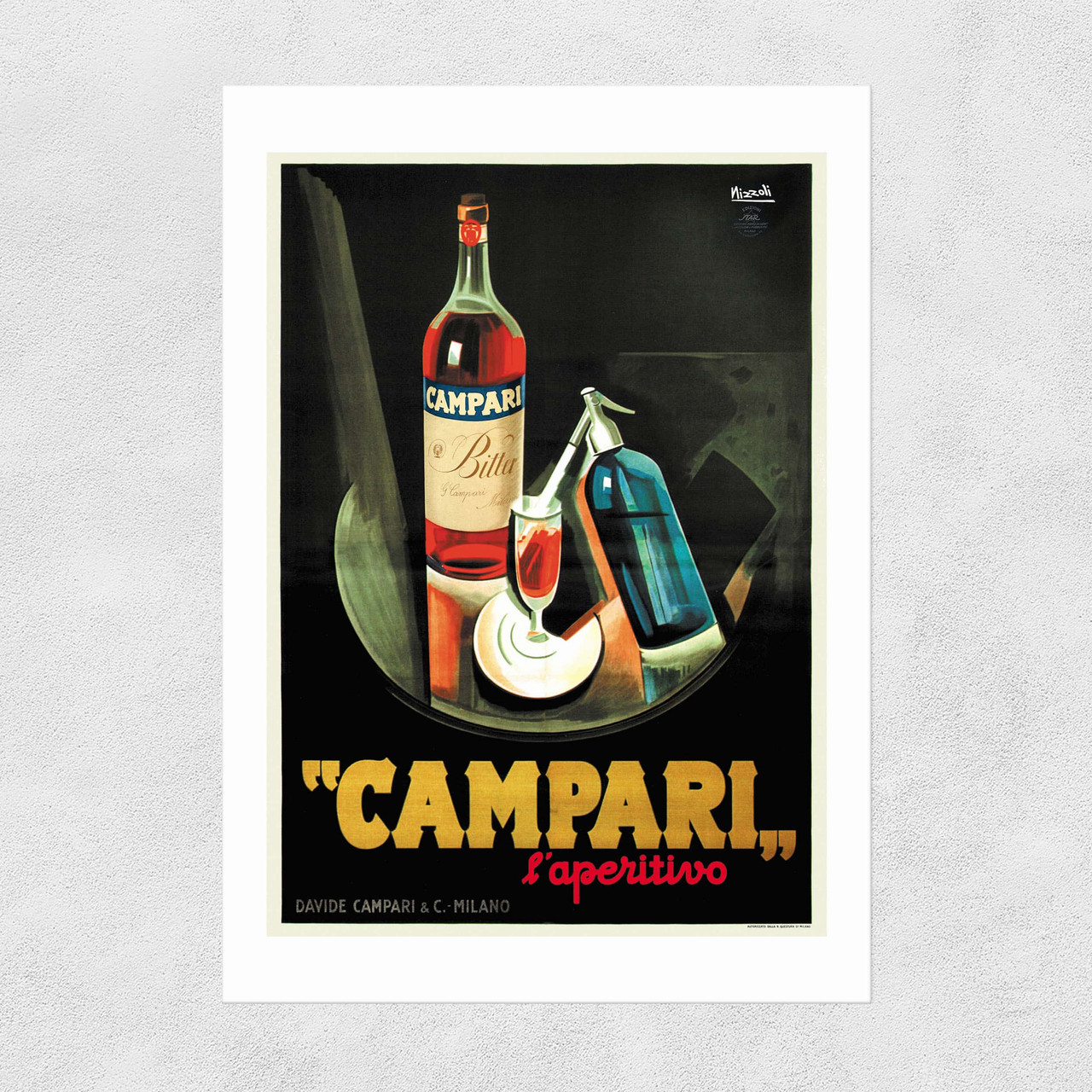 Campari Unframed Print