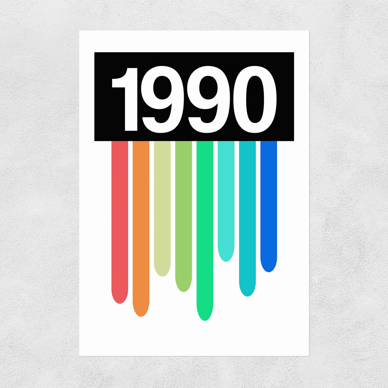 Rainbow Light 1990 Unframed Print