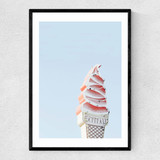 Treat Yourself Narrow Black Frame