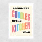 Cuddles Unframed Print