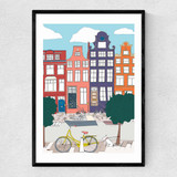 Amsterdam Narrow Black Frame