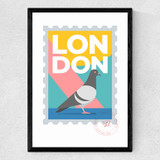 London by Rocket Jack Medium Black Frame