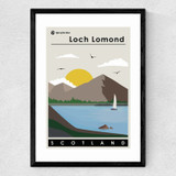 Loch Lomond Medium Black Frame